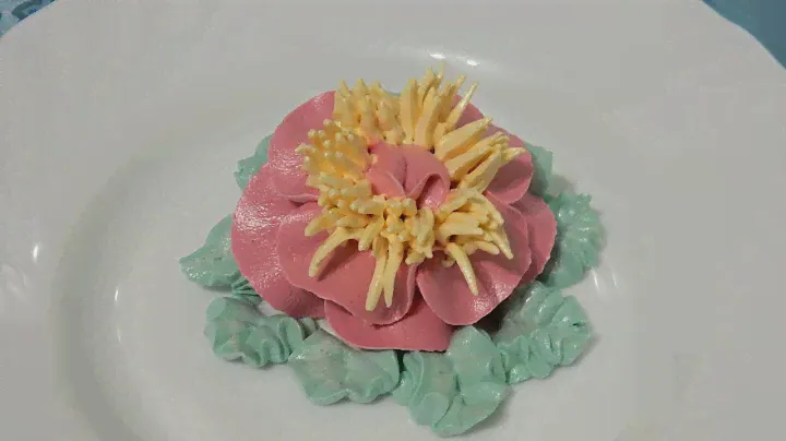 ЦВЕТОК ИЗ КРЕМА "ПИОН" от SWEET BEAUTY- СЛАДКАЯ КРАСОТА,  How to make a cream flower