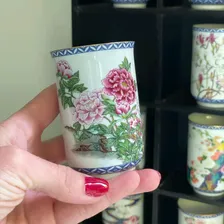 Чашка Franklin porcelain Япония 1981 г 125 мл Пион
