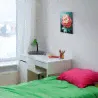 Яркий розовый пион Цветы В саду Натюрморт Для девушки Для женщины Интерьерная Раскраска картина по номерам на холсте AAAA-ST0308-0