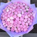 101 розовый пион №2