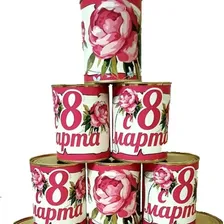Банка "8 Марта" Пион