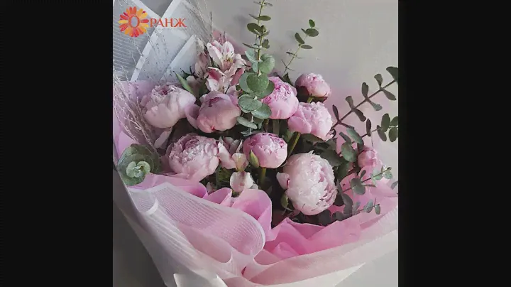 Пионы Алматы с Доставкой от Оранж