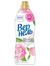 Кондиционер для стирки белья Вернель Ароматерапия Пион и Белый Чай, 870мл