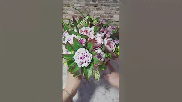 Пионы из мыла. Букет пионов из мыла. #букетизмыла #мыльныйбукет #мыло #мыловарение #цветыизмыла