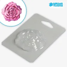 Пластиковая форма для мыла «Прекрасный пион» 6.5х5.5 см