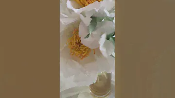 Peony 'Bu-Te' Paeonia lactiflora 'Bu-Te' made of silk. Пион Бу -Ти из мастерской Натальи Шульги.