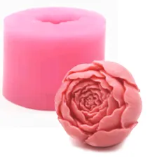 Силиконовый молд 3D "Пион"