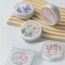 Женские Твердые Духи Пион/Лотос/Сакура/Лаванда, Портативный Бальзам, Свежие Элегантные Стойкие Ароматы, Антиперспирант Для тела, Подарок