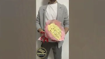 Шоколадный букет пионов