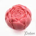 Молд силиконовый 3D Пион №1