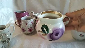 Фарфор. Молочники и сливочники СССР. Моя коллекция. Часть 1