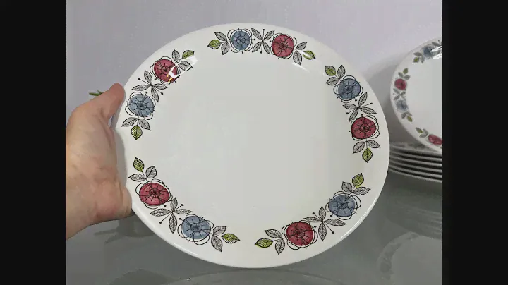 Rorstrand Pion dinner plate