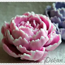 Молд силиконовый 3D Пион большой