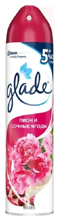 Glade Освежитель воздуха аэрозольный Пион и сочные ягоды