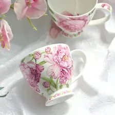 Кружка "Пион" 450 мл, цвет декор, фарфор, Dunoon, Великобритания, DNN78650461