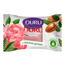 Дуру DURU 80г крем-мыло Пион с маслом Арганы